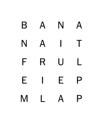 Finding theme words in Strands game